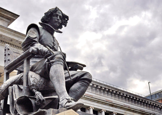 Cuadro ​Escultura de Diego Velazquez en El Prado