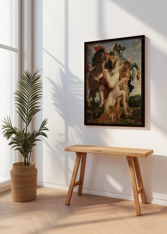 Cuadro ​El rapto de las hijas de Leucipo (Rubens)