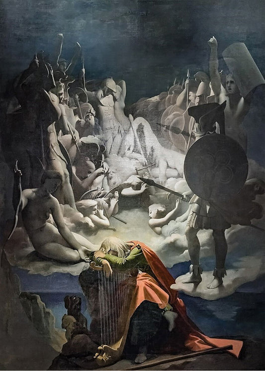 Cuadro ​El sueño de Ossian (Ingres)