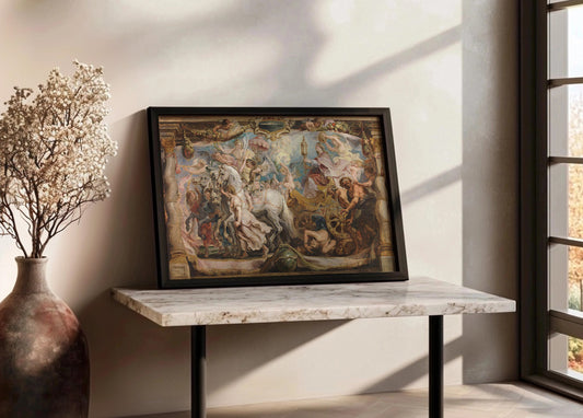 Cuadro ​El triunfo de la Iglesia (Rubens)