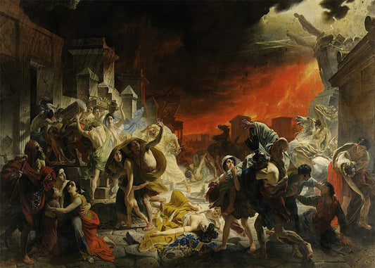 Cuadro ​El último día de Pompeya (Karl Brullov)