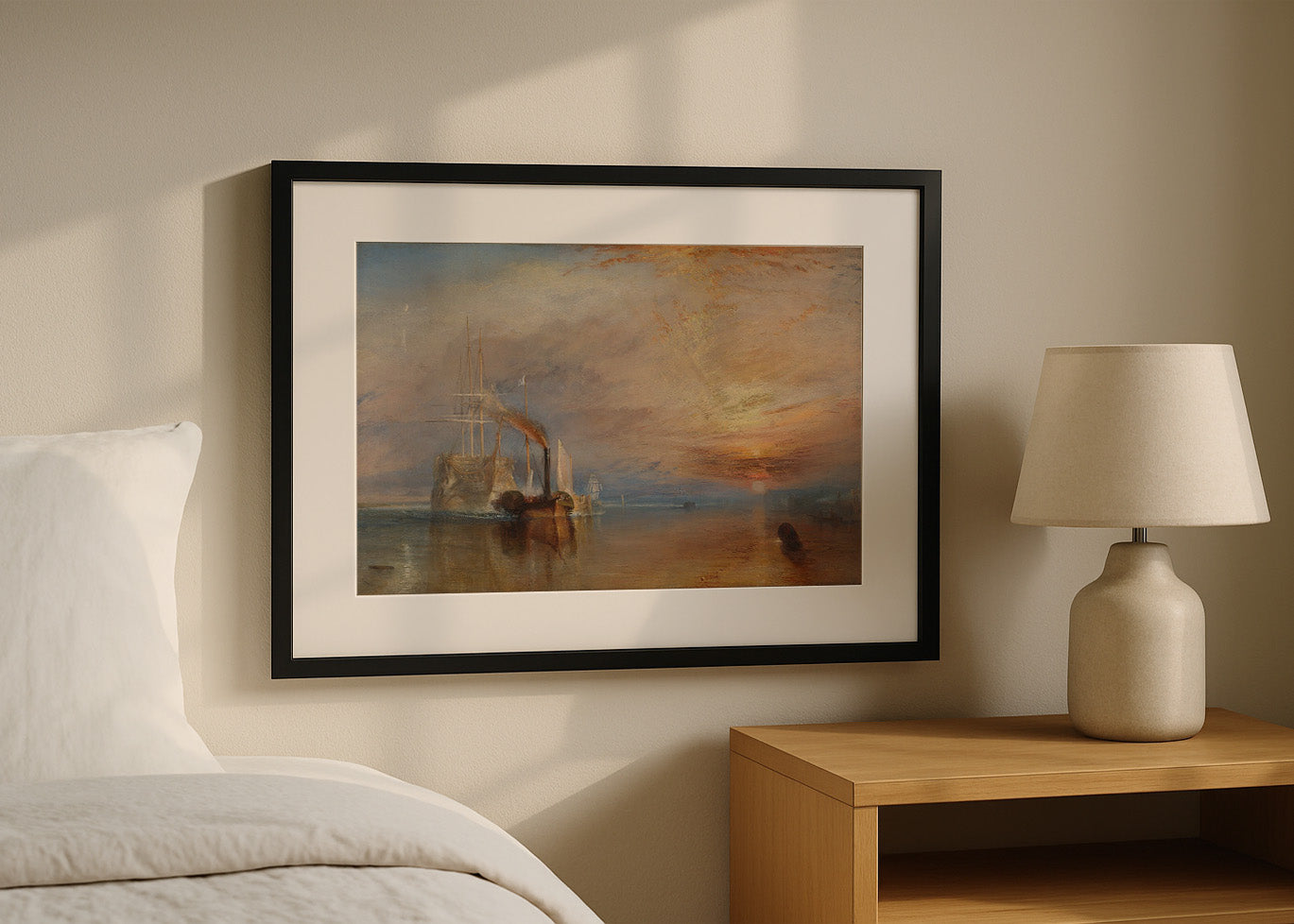 Cuadro ​El último viaje del - Temerario (Turner)