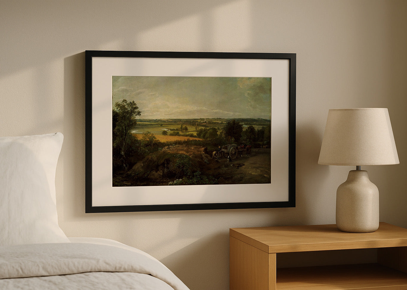 Cuadro ​El valle de Stour con Dedham en la distancia (John Constable)