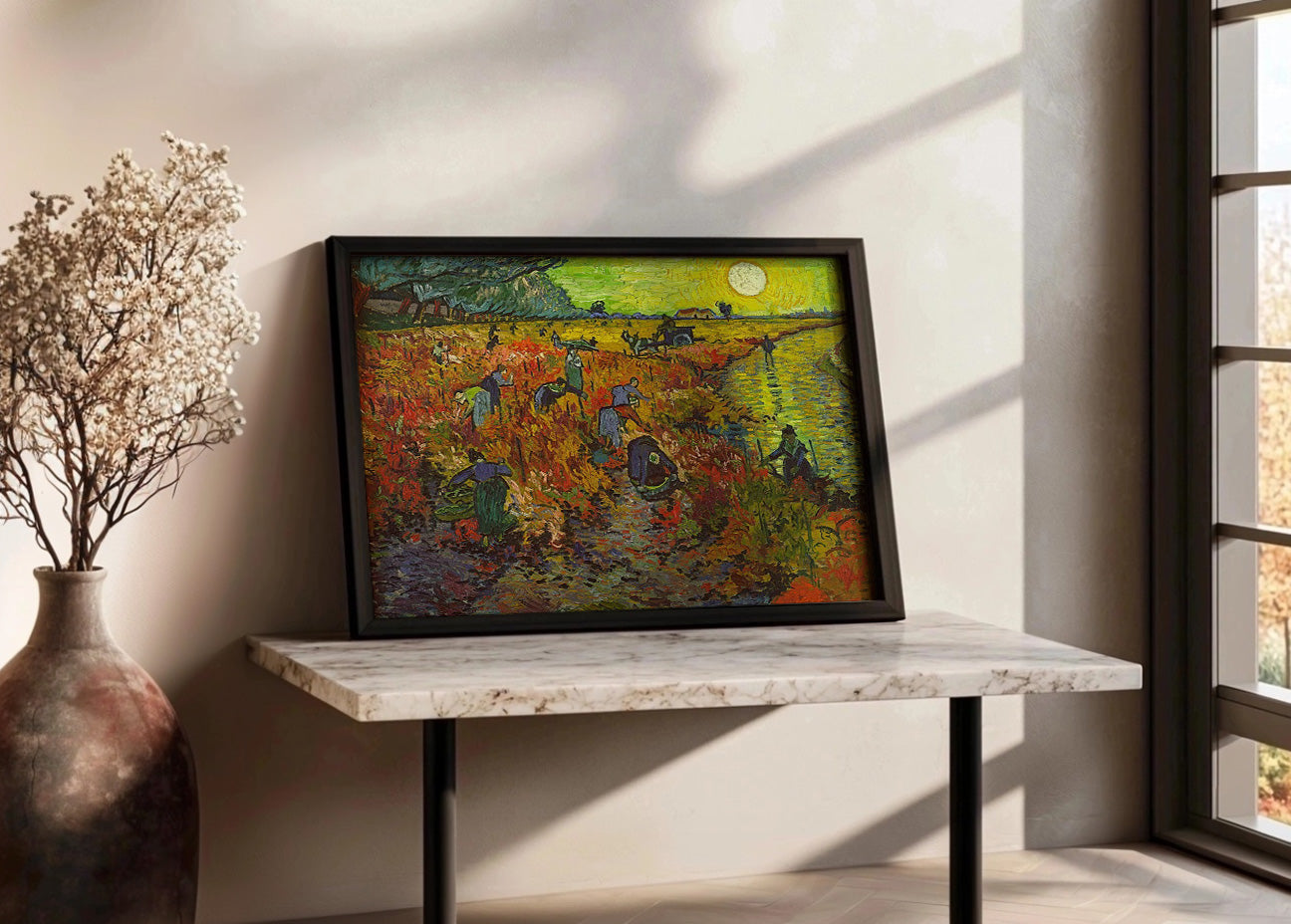 Cuadro ​El viñedo rojo (Van Gogh)