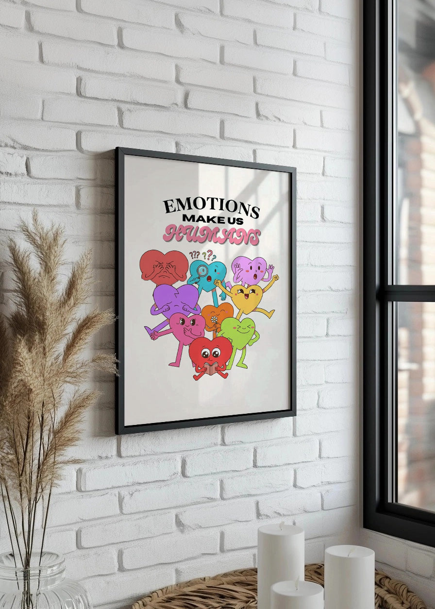 Cuadro Emotions make us humans