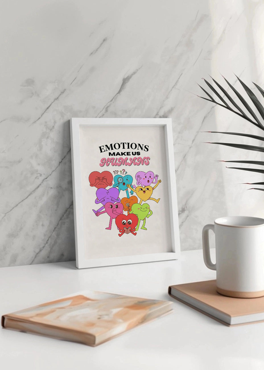 Cuadro Emotions make us humans
