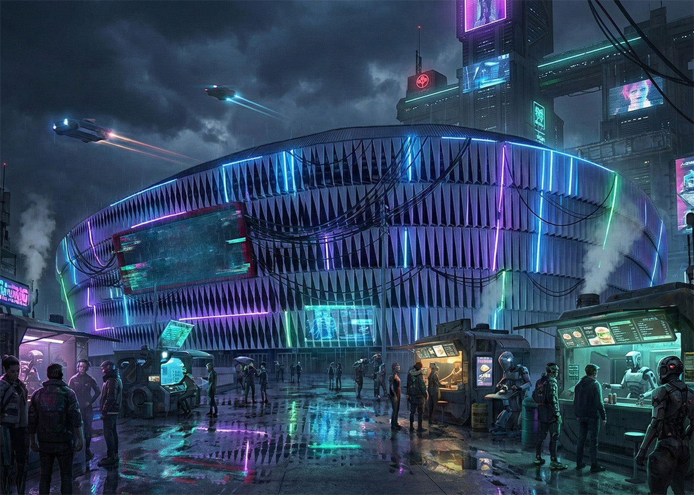 Cuadro Estadio de San Mamés - Futurista