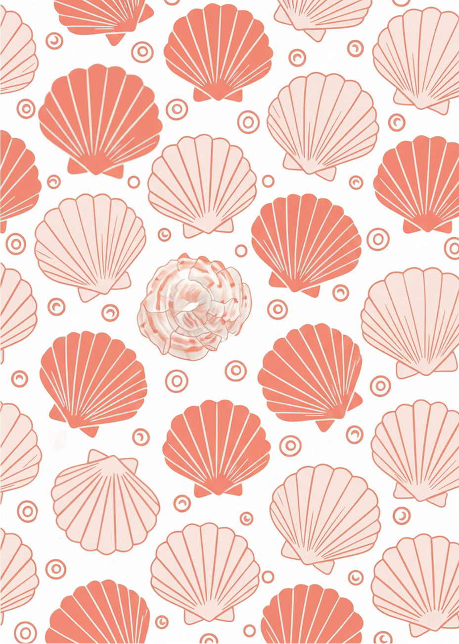 Cuadro Estampado de conchas