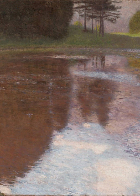 Cuadro Estanque tranquilo (Gustav Klimt)