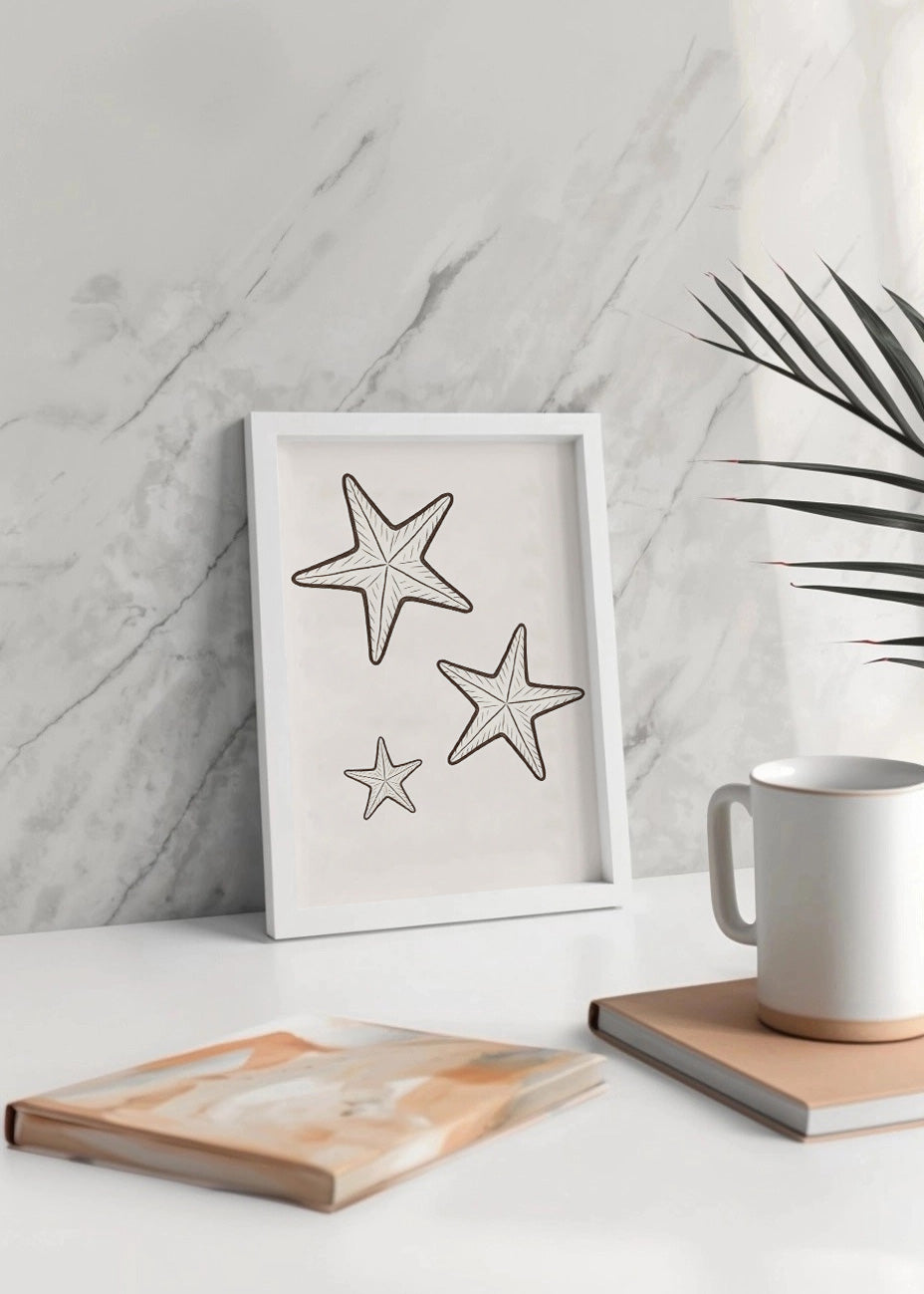 Cuadro Estrellitas de mar