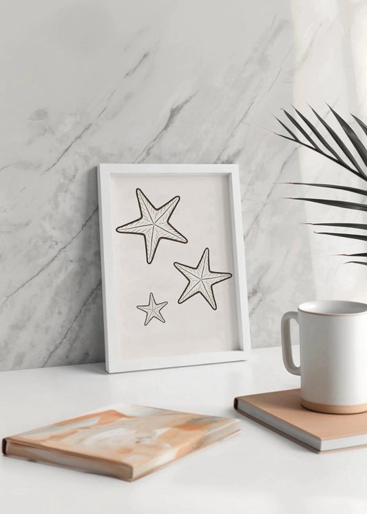 Cuadro Estrellitas de mar