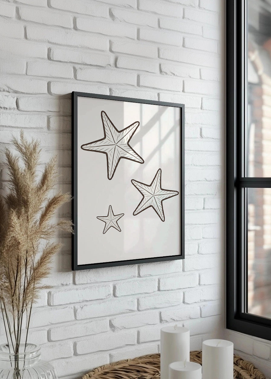 Cuadro Estrellitas de mar