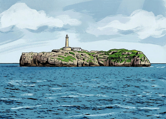 Cuadro Faro de Mouro - Cómic