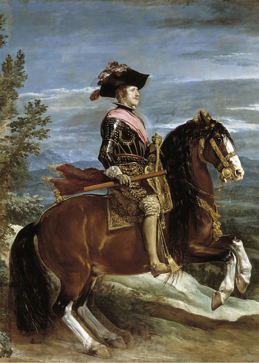 Cuadro ​Felipe IV a caballo (Diego Velázquez)