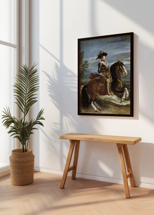 Cuadro ​Felipe IV a caballo (Diego Velázquez)