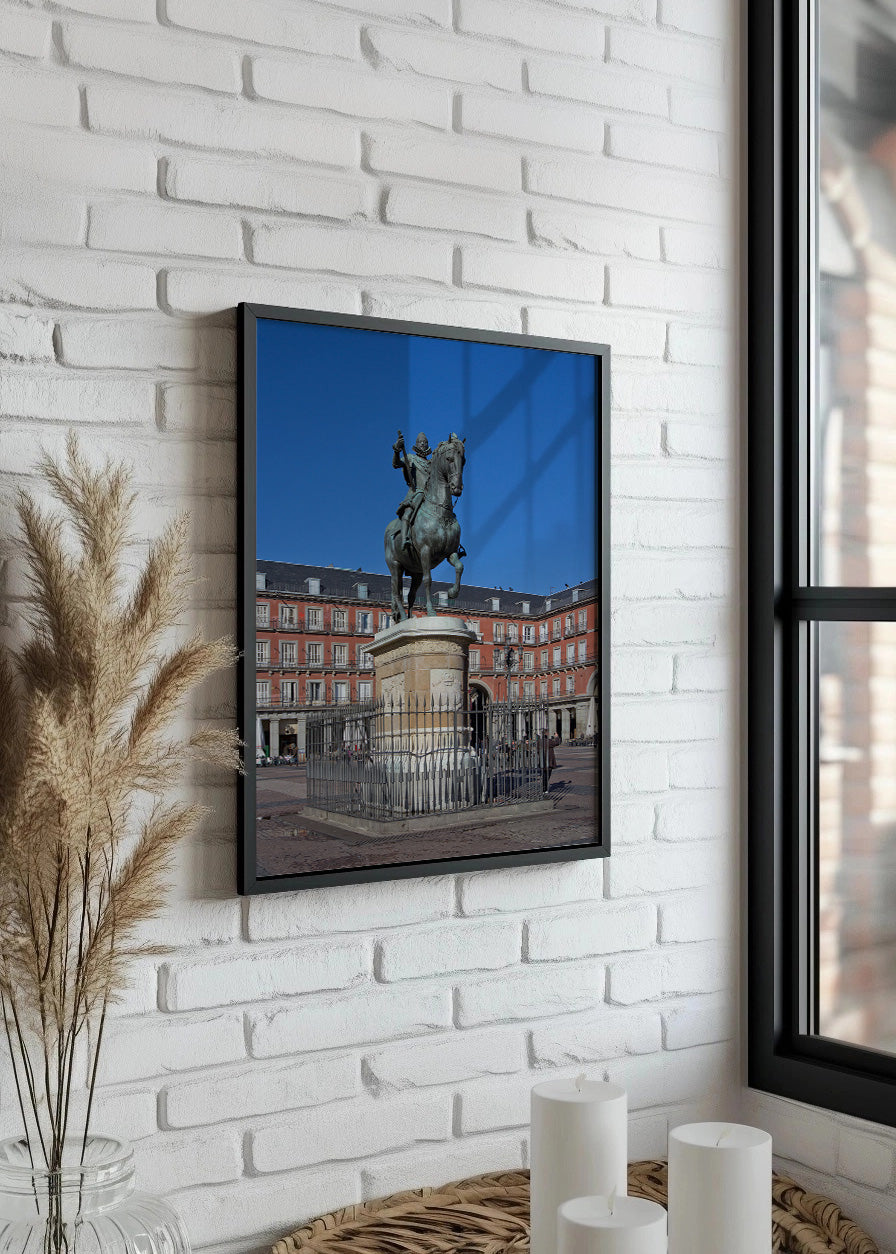 Cuadro Felipe III en la Plaza Mayor (Carlos Delgado CC BY-SA 3.0)