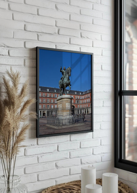 Cuadro Felipe III en la Plaza Mayor (Carlos Delgado CC BY-SA 3.0)