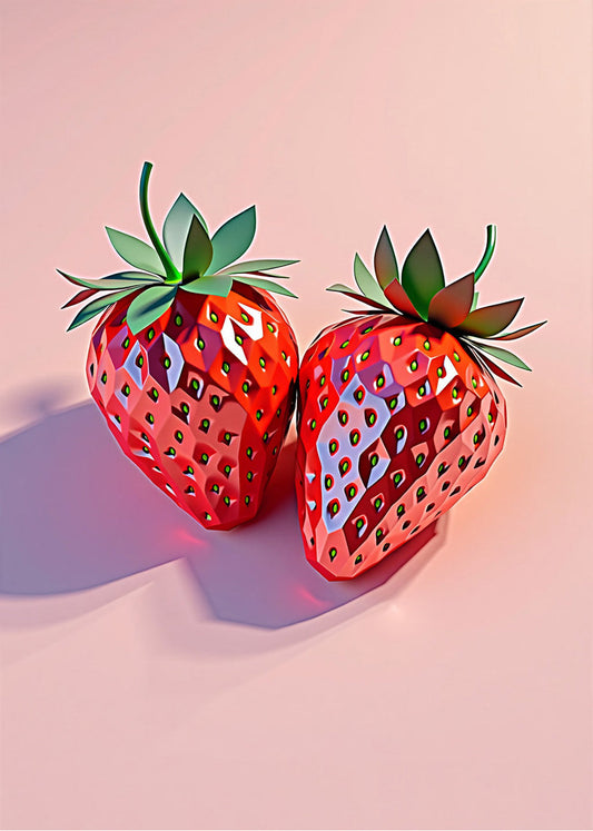 Cuadro Figuras de rosa