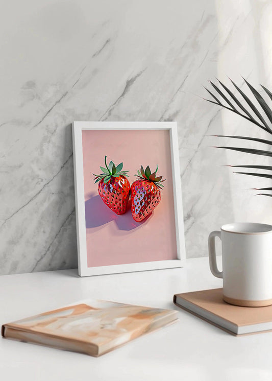 Cuadro Figuras de rosa