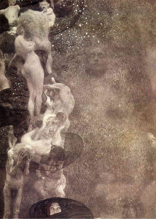 Cuadro Filosofia (Gustav Klimt)