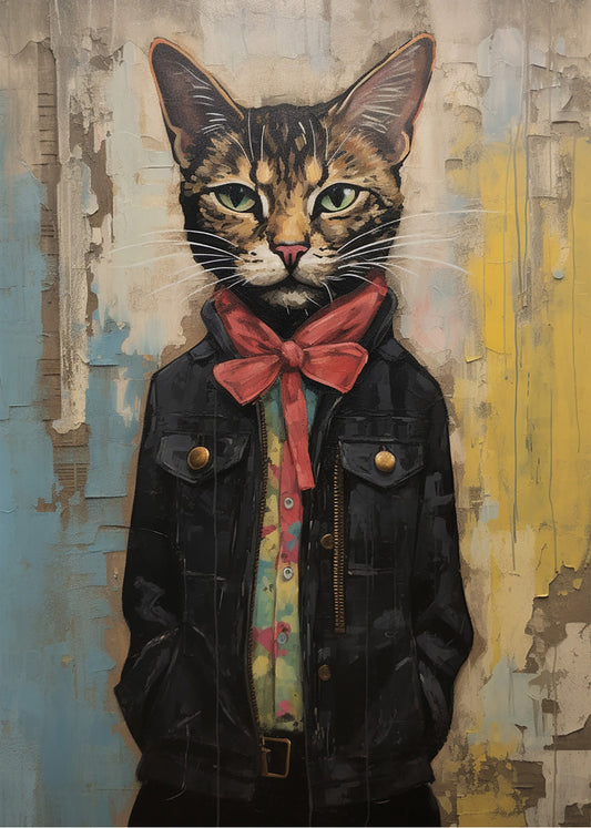 Cuadro ​Fino, gatos