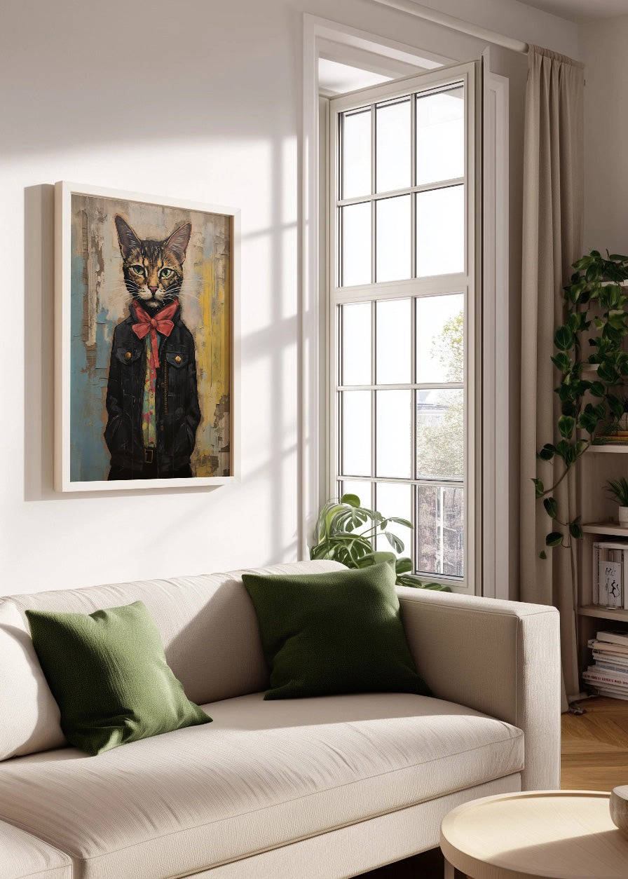 Cuadro ​Fino, gatos