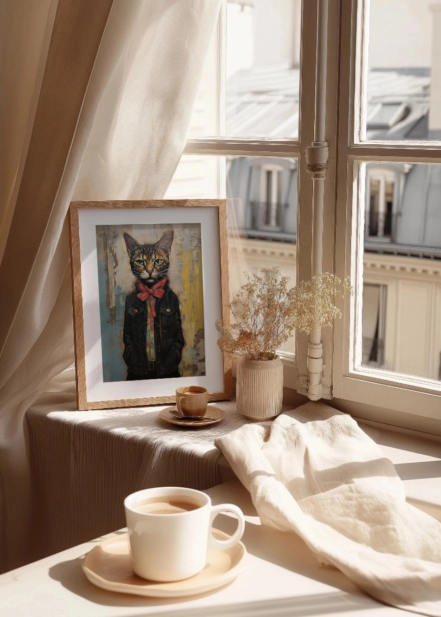 Cuadro ​Fino, gatos