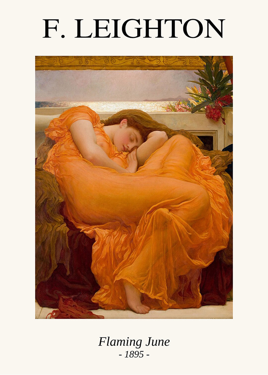 Cuadro Flaming June (Leighton)