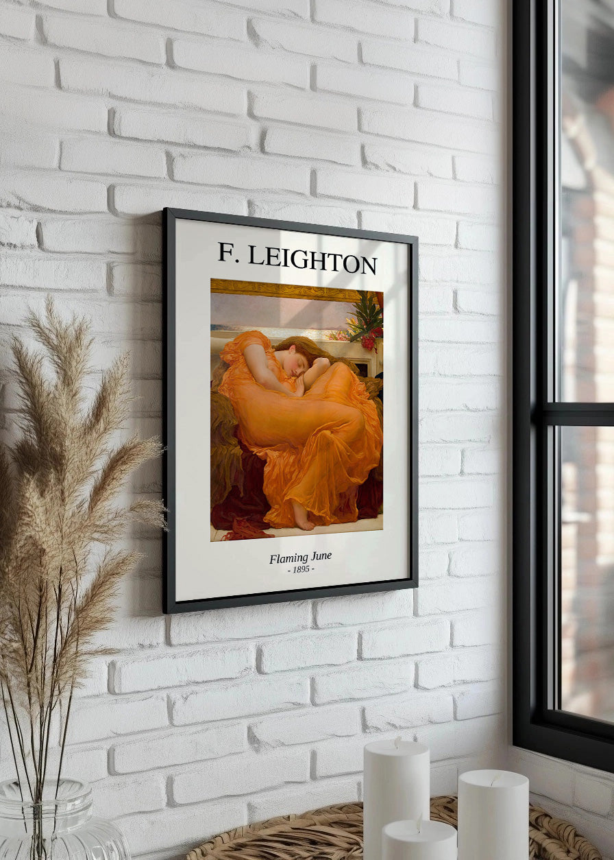 Cuadro Flaming June (Leighton)