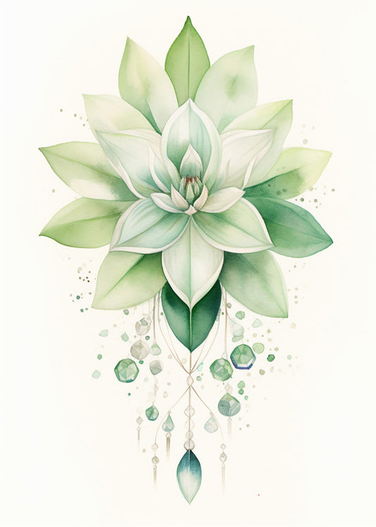 Cuadro ​Flor botánica