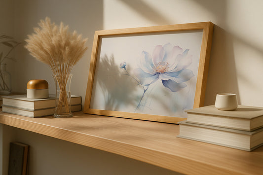 Cuadro de ​Flor de tela - Fine Artic
