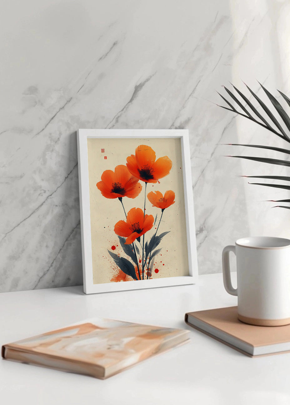 Cuadro ​Flores IV