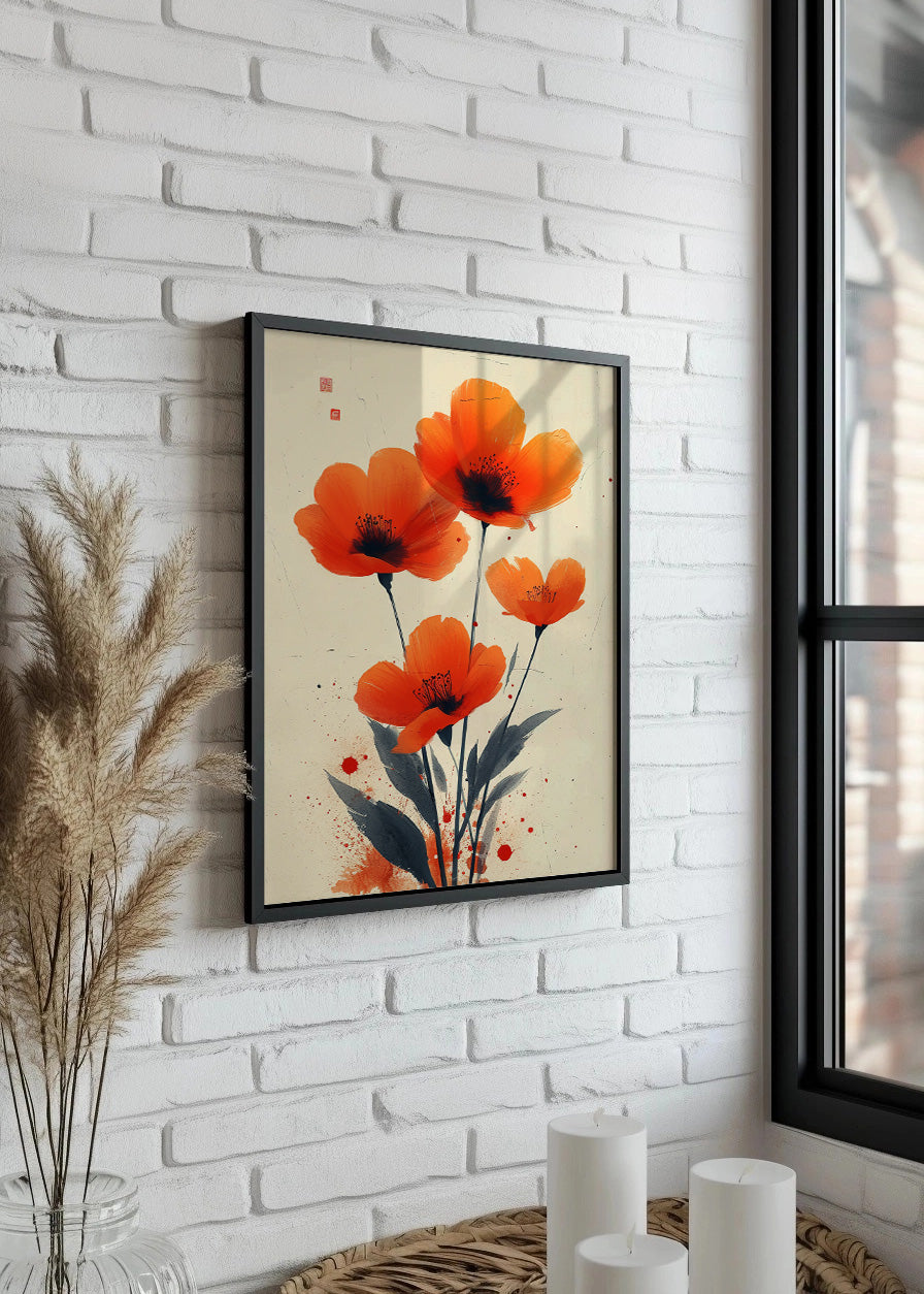Cuadro ​Flores IV