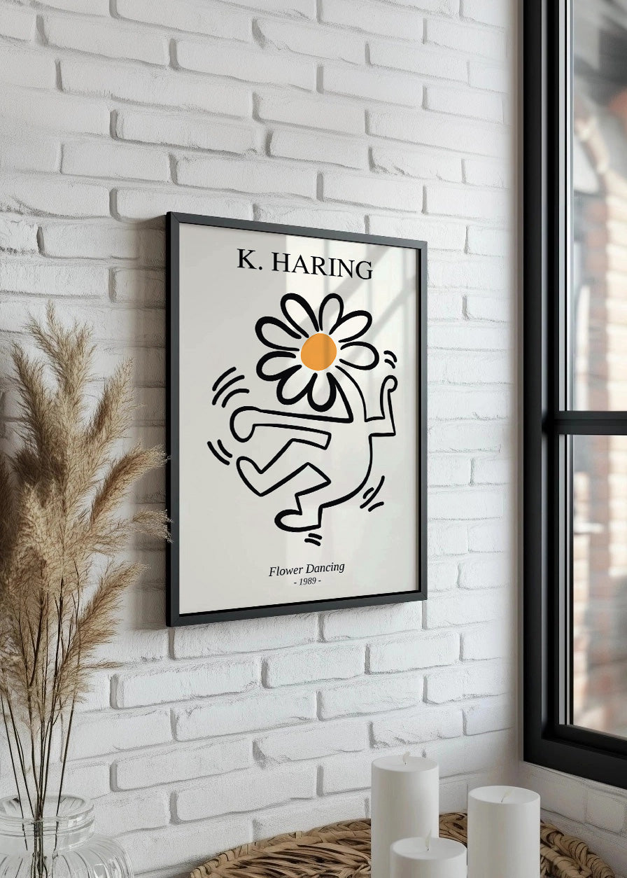 Flower Dancing 1989 (K Haring)
