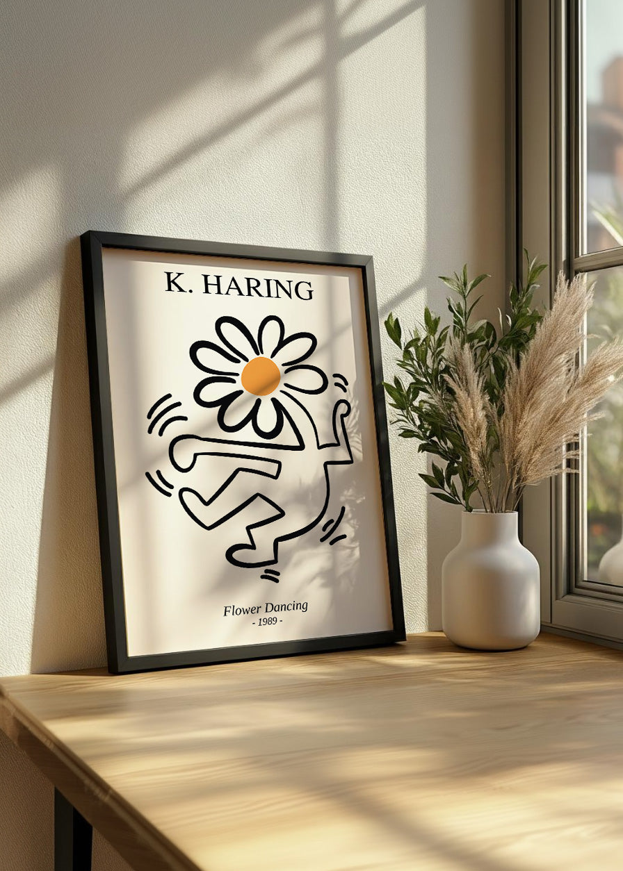 Flower Dancing 1989 (K Haring)