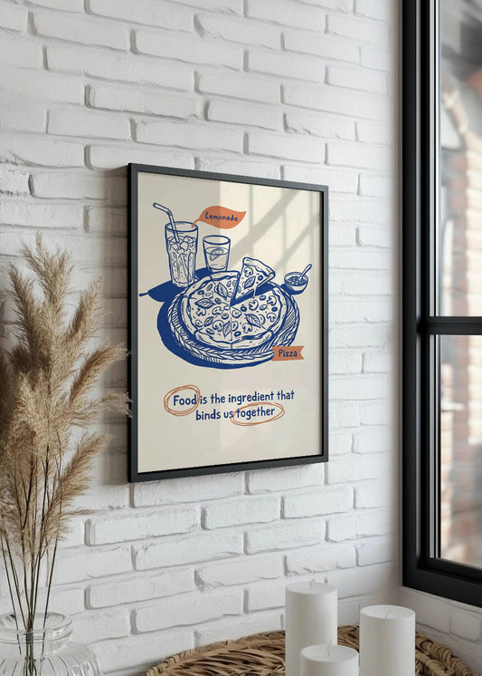Cuadro Food together - Decoración de cocina
