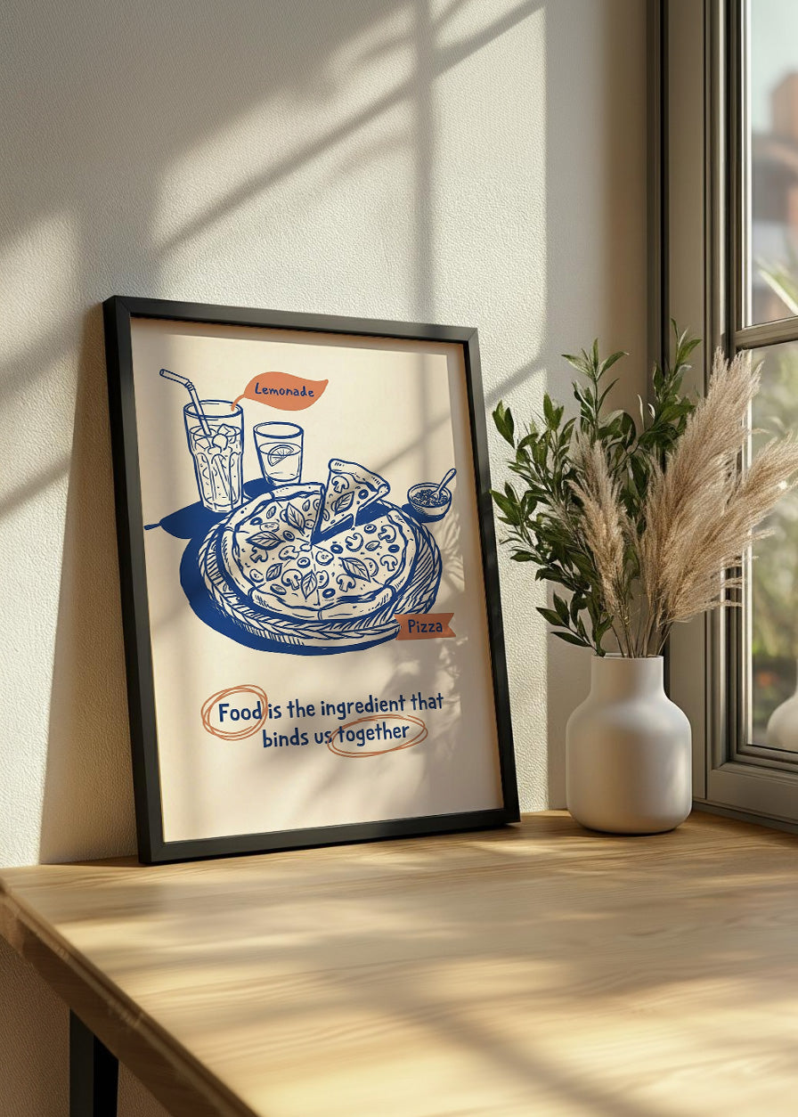Cuadro Food together - Decoración de cocina