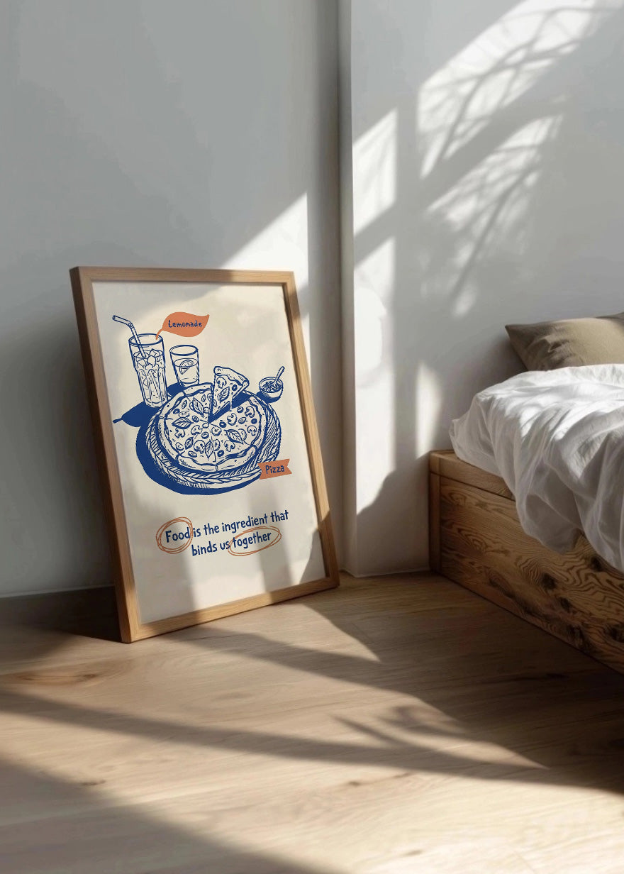 Cuadro Food together - Decoración de cocina