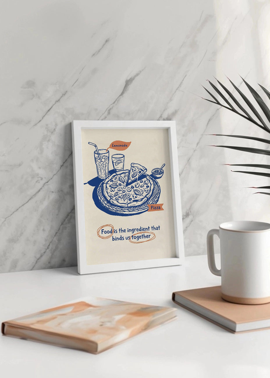 Cuadro Food together - Decoración de cocina