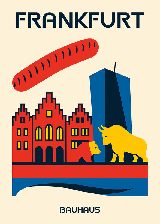 Cuadro Frankfurt Poster Bauhaus