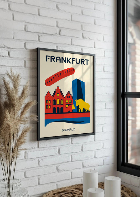 Cuadro Frankfurt Poster Bauhaus