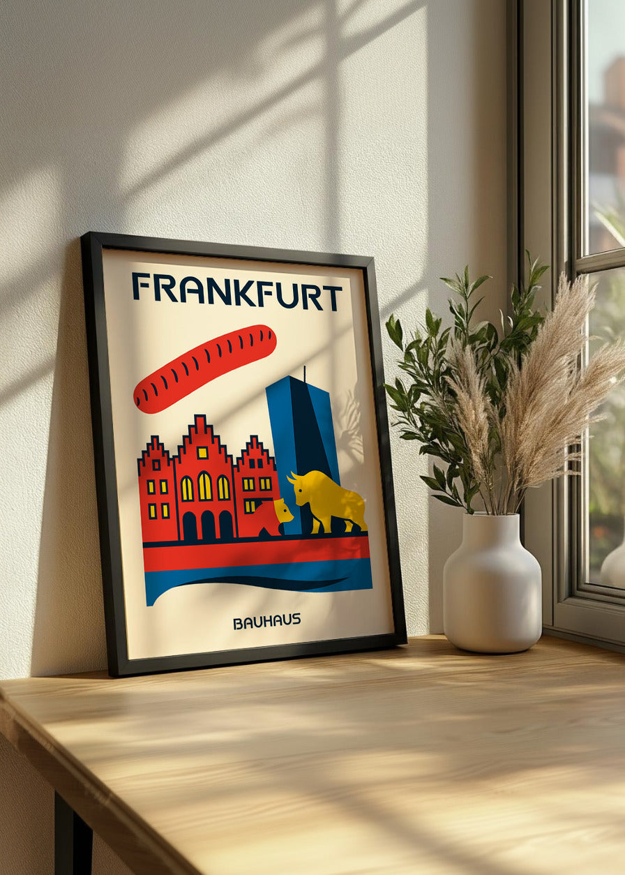 Cuadro Frankfurt Poster Bauhaus