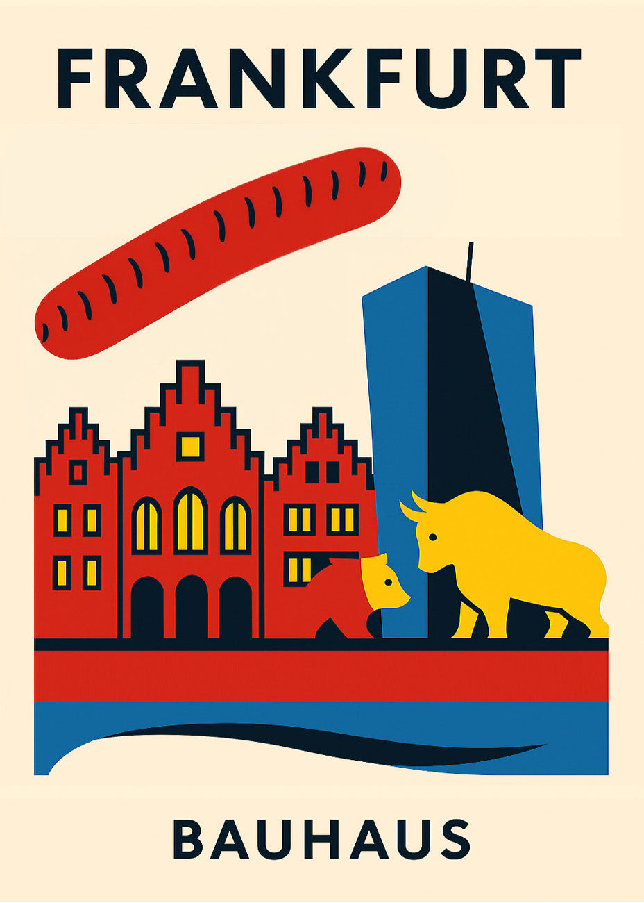 Cuadro Frankfurt Poster Bauhaus