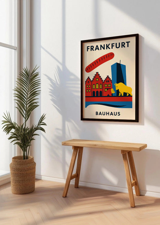 Cuadro Frankfurt Poster Bauhaus
