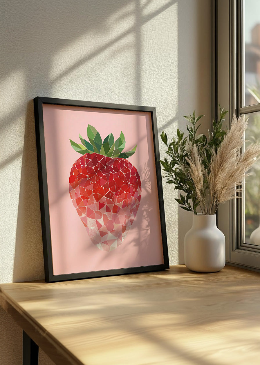 Cuadro Fresa en polígonos