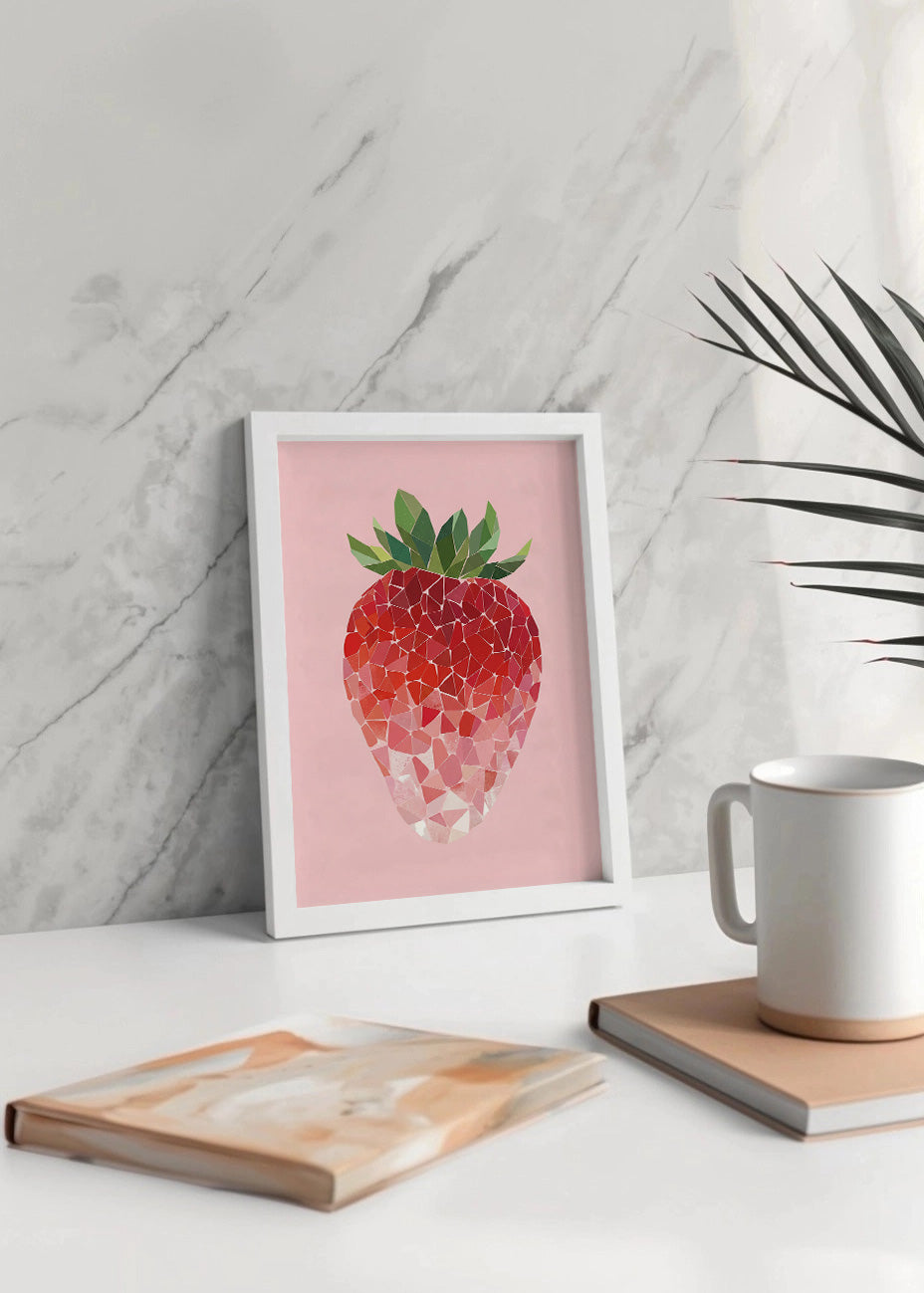 Cuadro Fresa en polígonos