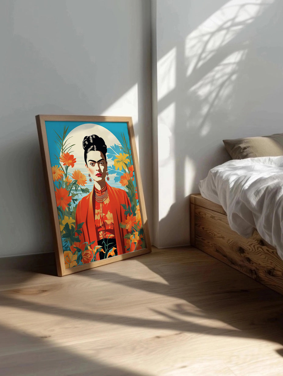 Cuadro de ​Frida flowers - Fine Artic