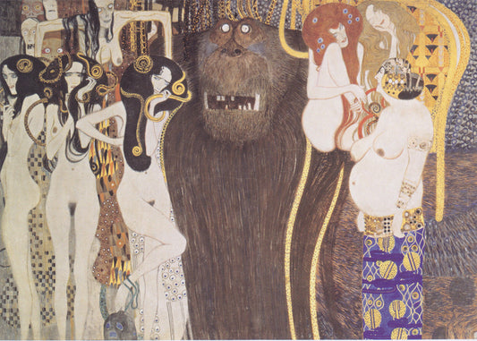 Cuadro Friso de Beethoven (Gustav Klimt)