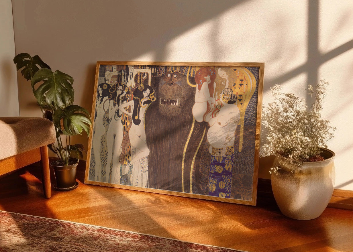 Cuadro Friso de Beethoven (Gustav Klimt)