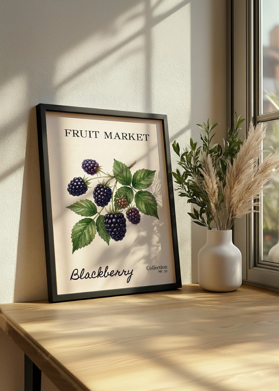 Cuadro Fruit Market N.10 - Moras
